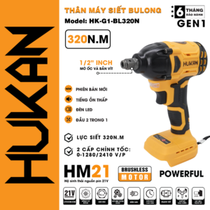 Thân máy siết Bulong pin HK-G1-BL320N