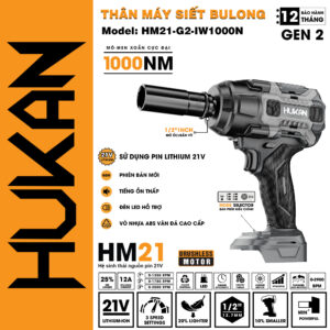 Thân máy siết bulong pin HM21-G2-IW1000N