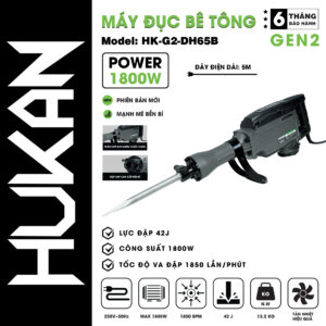 Máy chuyên đục 30mm HK-G2-DH65B