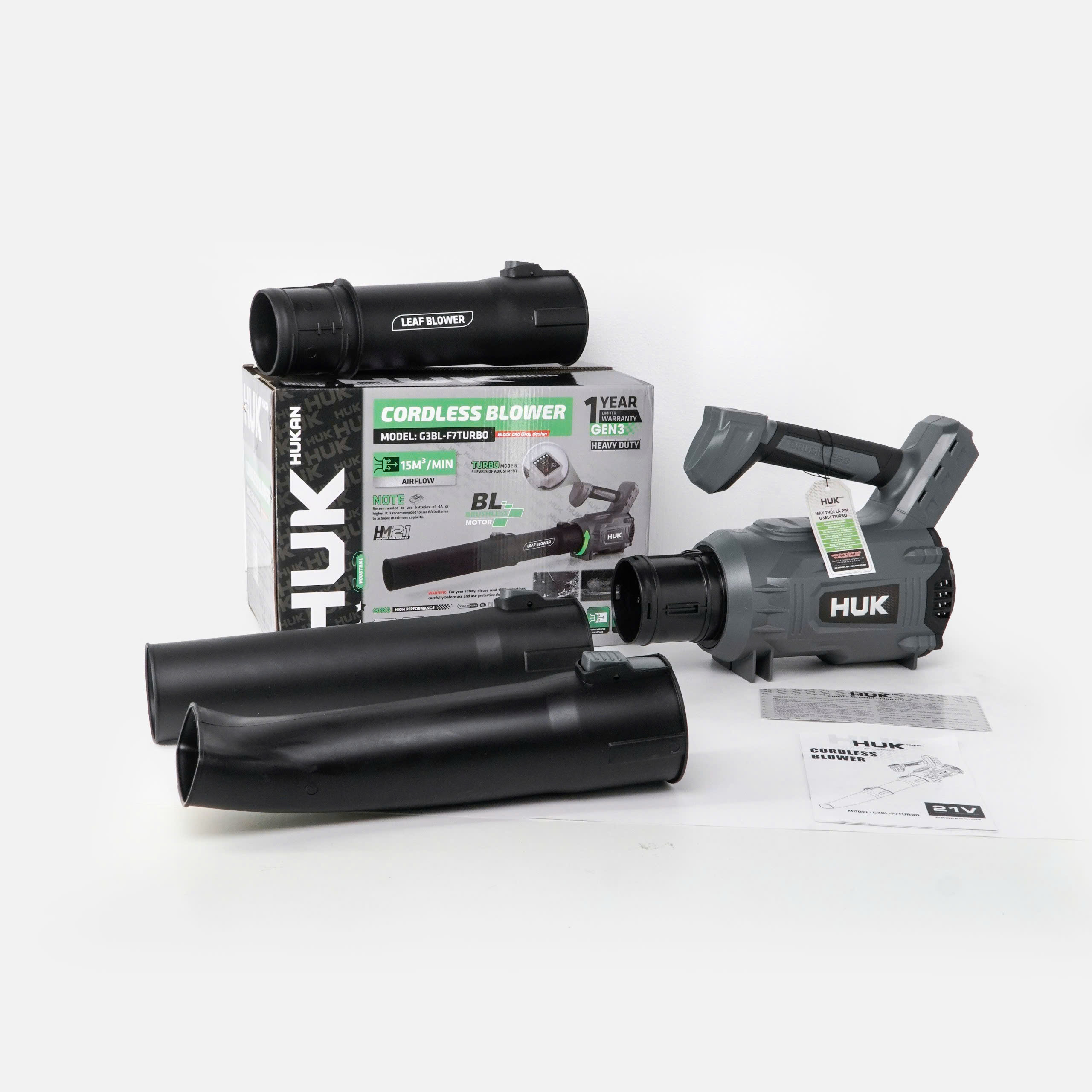 Thân máy thổi lá dùng pin (GEN 3) G3BL-F7TURBO - Ảnh 8