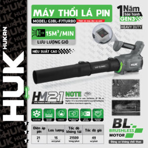Thân máy thổi lá dùng pin (GEN 3) G3BL-F7TURBO