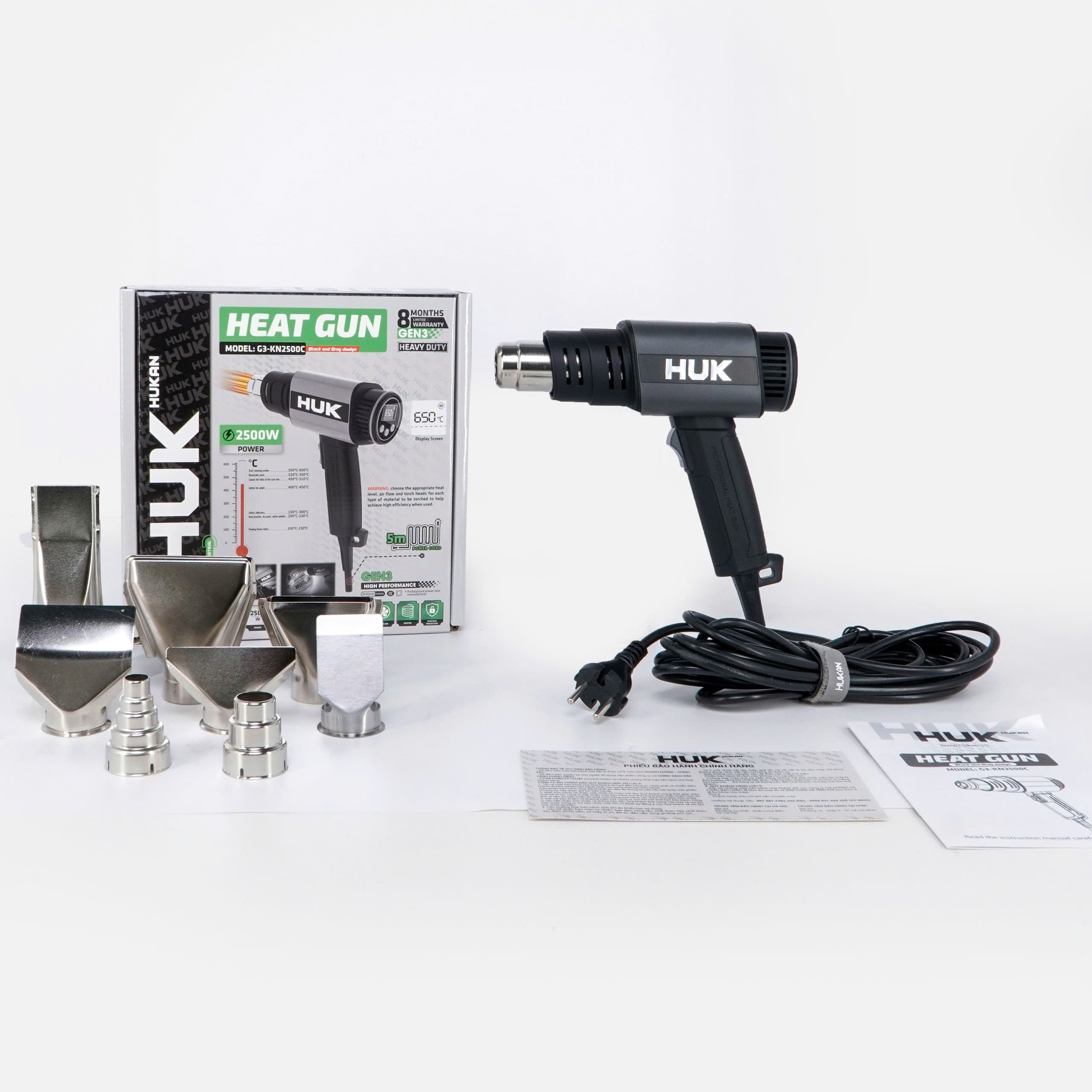 Máy khò nhiệt sử dụng điện (GEN3) G3-KN2500C - Ảnh 2