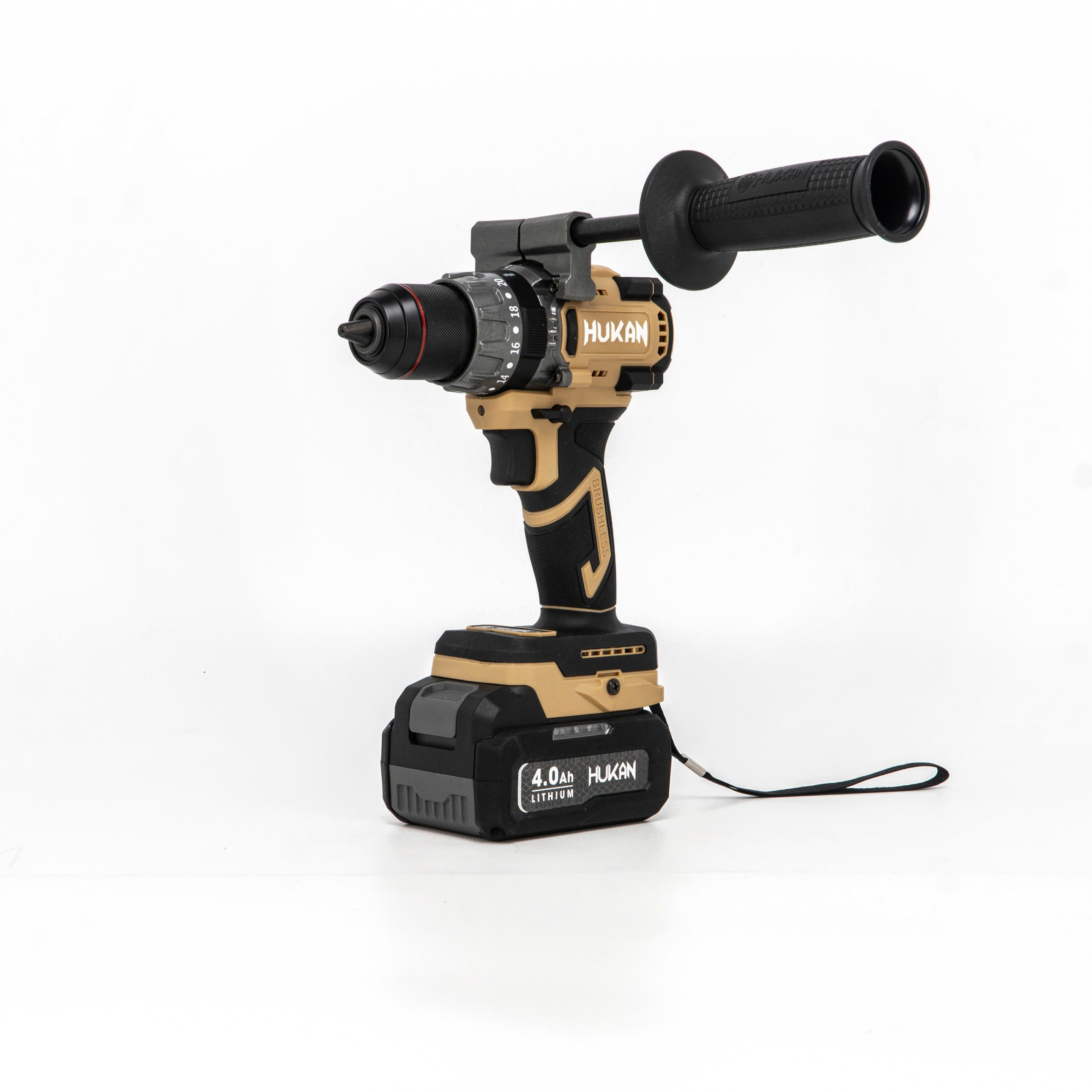 Máy Khoan Pin 13mm HM21-G2-Z1700 Màu Cafe - Ảnh 6