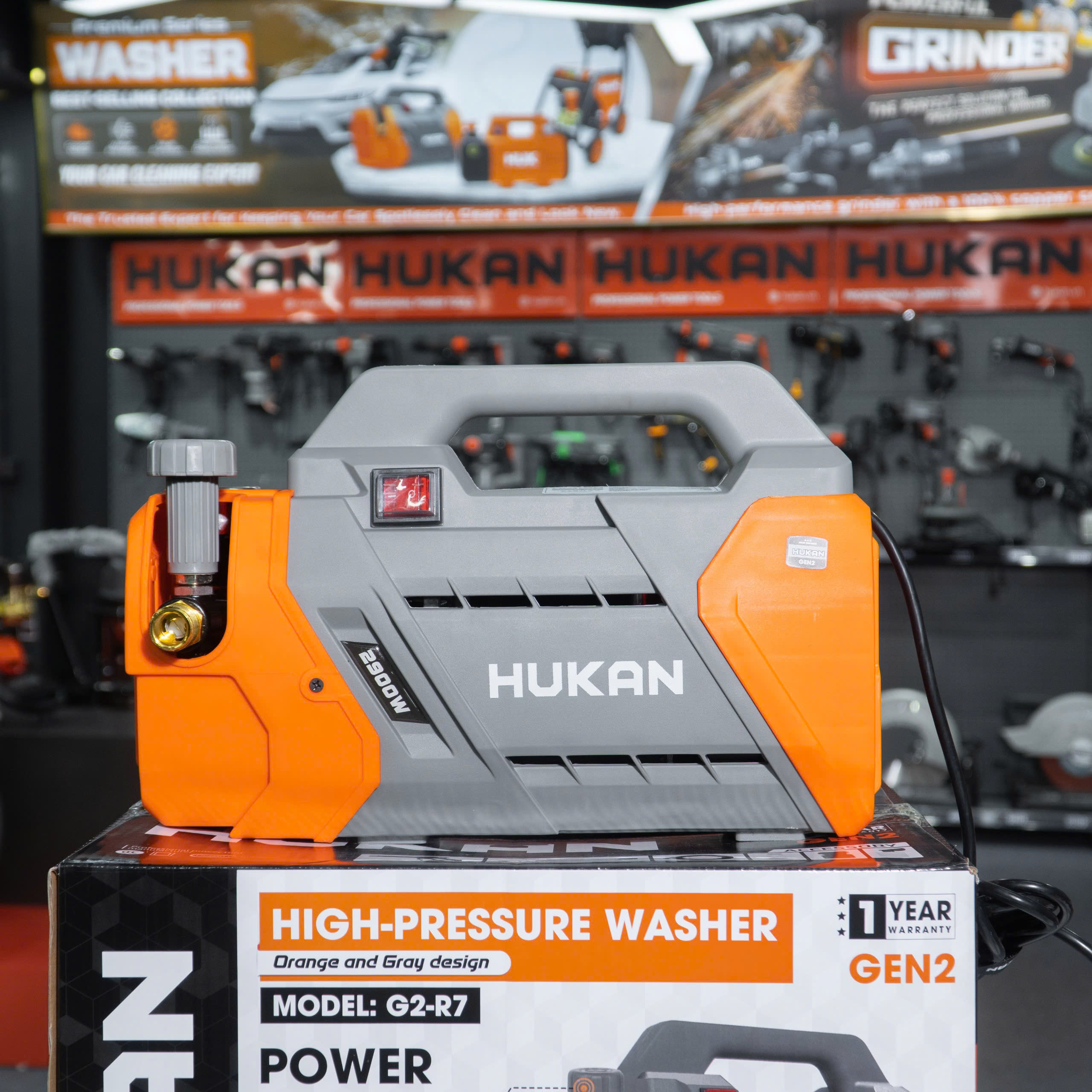 Máy rửa xe điện Hukan Gen 2 G2-R7 - Ảnh 2