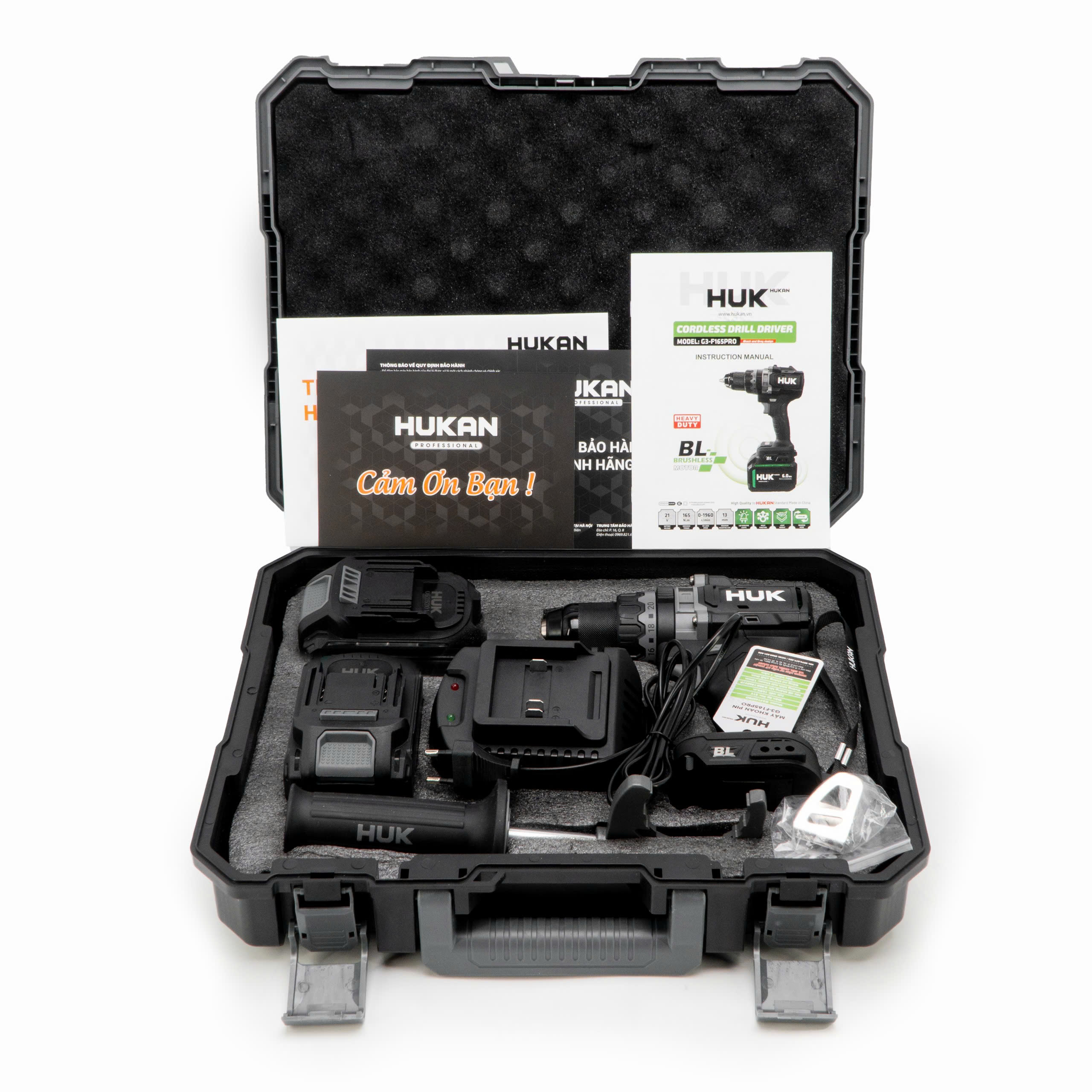 Máy khoan pin 13mm GEN 3 – G3-F165PRO - Ảnh 7