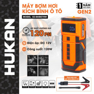 Máy Bơm Hơi Kích Bình Ô Tô (GEN 2) G2-BKB070W