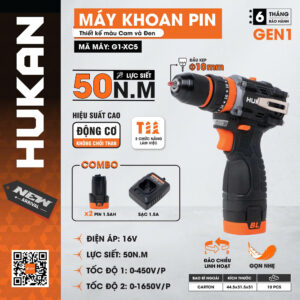 Máy khoan pin G1-XC5