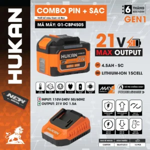 Combo pin và sạc G1-CBP4505