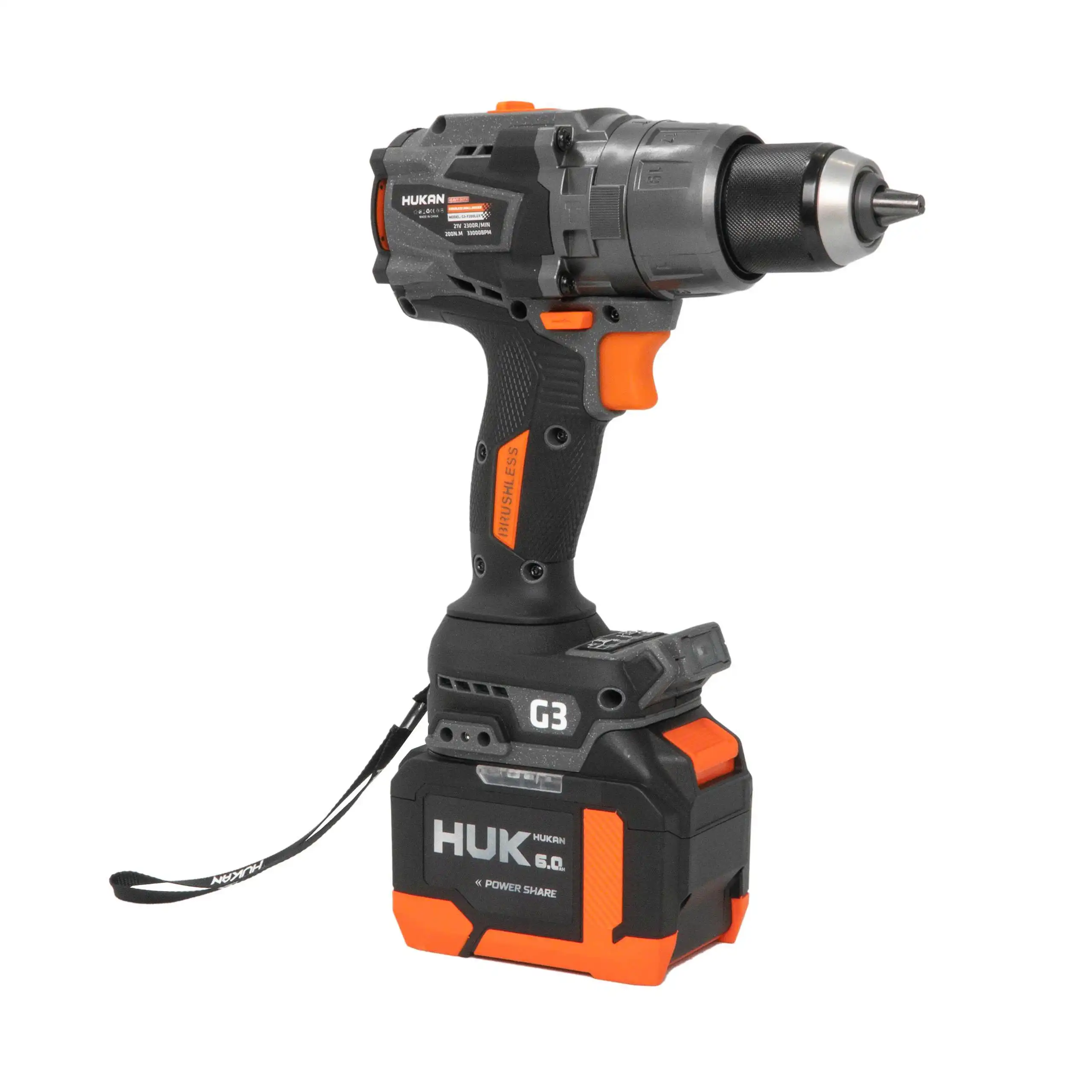 Máy khoan pin HUK G3-F200LUX - Ảnh 5