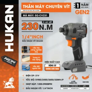 Thân máy chuyên vít G2-CV231