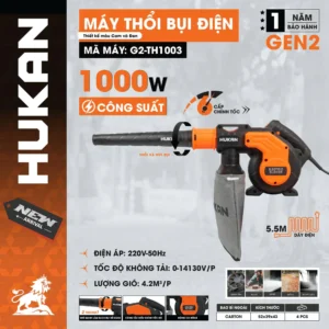 Máy thổi bụi điện G2-TH1003 Cam đen