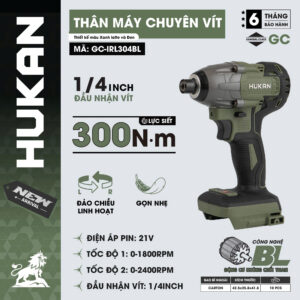 Thân máy chuyên vít GC-IRL304BL