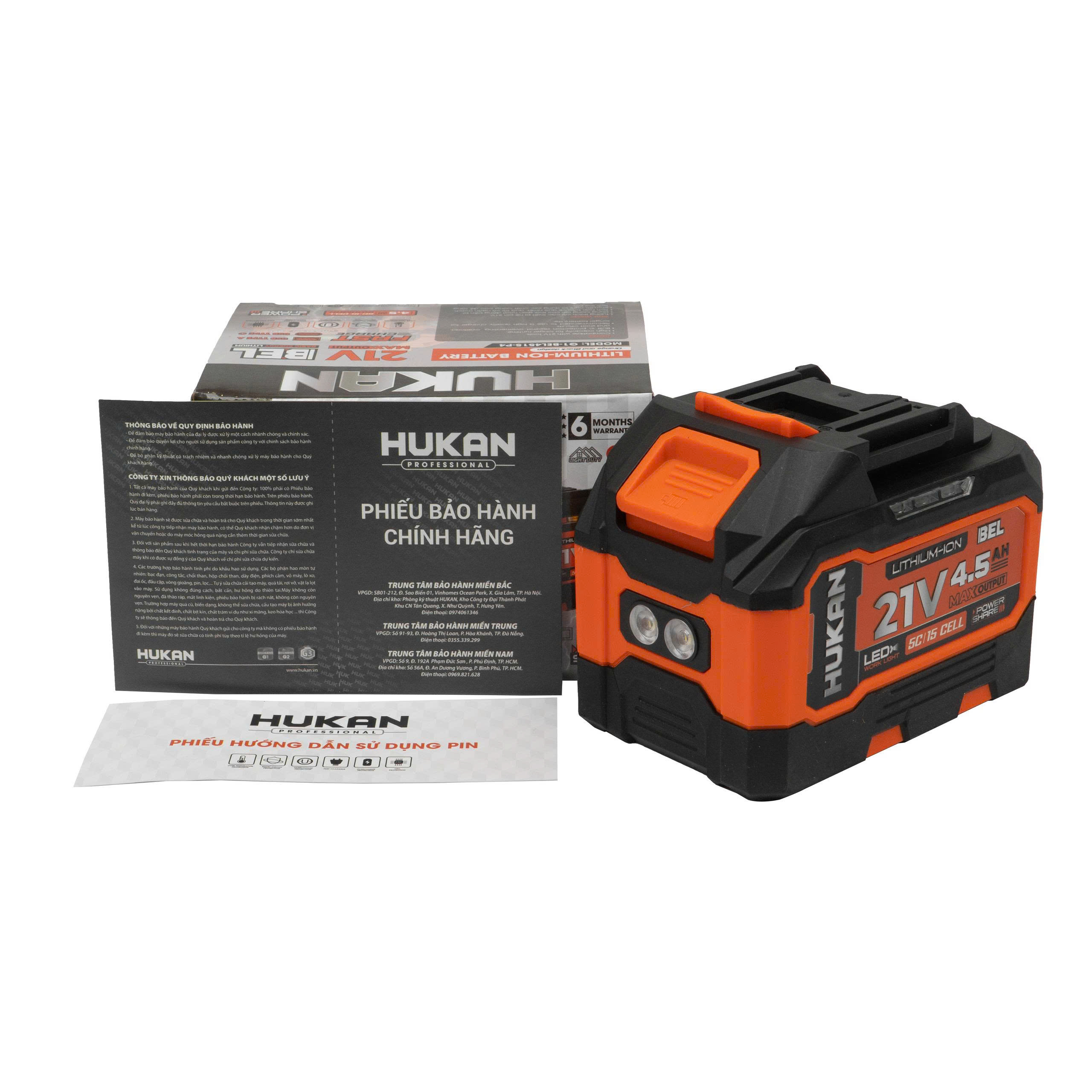 Pin Lithium-Ion HUKAN G1-BEL4515-P4 - Ảnh 6
