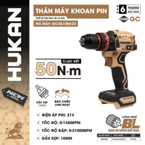 Thân Máy Khoan Pin Hukan GC-DL1050-Z3