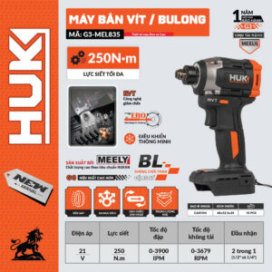 Máy Bắn Vít / Bulong 2 Trong 1 HUK G3-MEL835