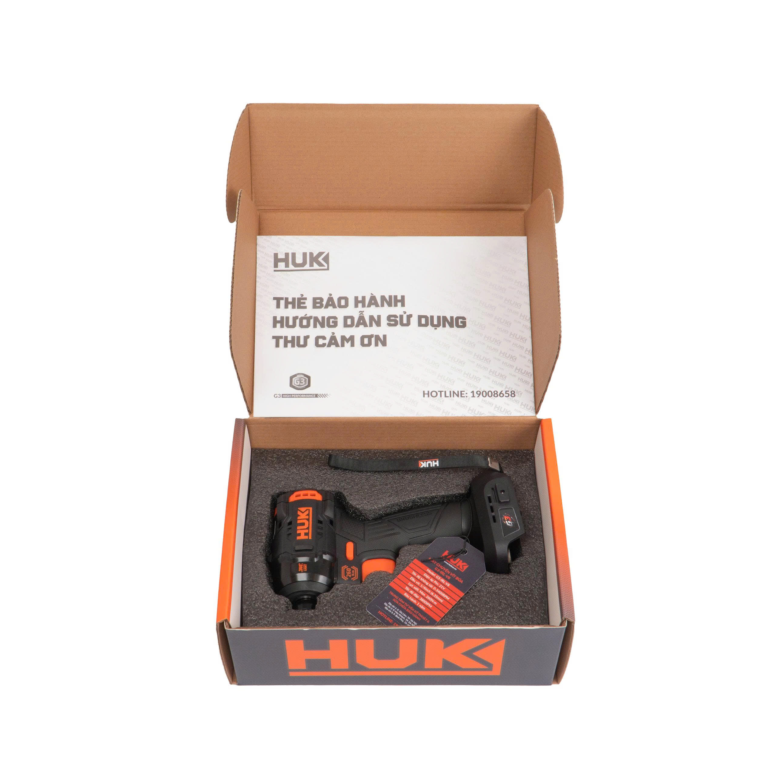Thân Máy Chuyên Vít HUK G3-IRL-V8 - Ảnh 12